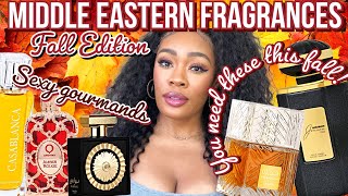 Top Best Middle Eastern Fragrances For Fall | Beginner Friendly Arabian Perfumes For Women !