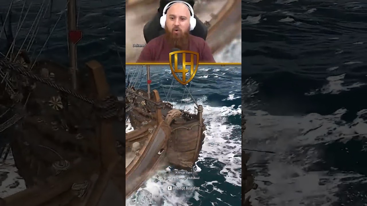 RAMMING WARSHIPS in Mount & Blade II: Bannerlord is SO MUCH FUN!