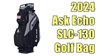 Review Ask Echo SLC 130 golf bag// the best golf cart bag in  2024//cart bag unboxing  review