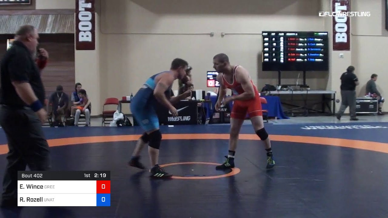 88 Kg Semis Erik Wince Greensboro RTC Vs Roman Rozell Unattached - YouTube