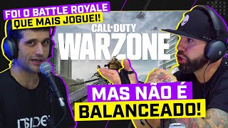 WARZONE É O MELHOR BATTLE ROYALE ATUALMENTE?! #flowgames