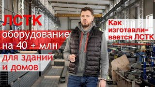 ПРОИЗВОДСТВО ЛСТК на 40 000 000 + рублей. Оборудование где изготавливают быстровозводимые здания.