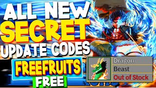 JULY *2022* ALL NEW SECRET OP CODES For BLOX FRUIT In Roblox Blox Fruit  Codes! - BiliBili