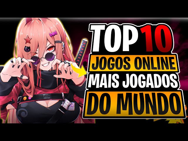 🔴 TOP 10 JOGOS ONLINE GRÁTIS MAIS JOGADOS DO MUNDO! DE 2023 