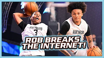 Rob Dillingham Goes Unconscious & Drops 36! Mikey Williams & Blue Checks vs Cold Hearts Highlights 😱