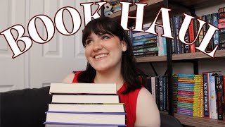 Spring Book Haul 📚| new releases, horror, mysteries, ARC's, cozy fantasy, thrillers, & romance!