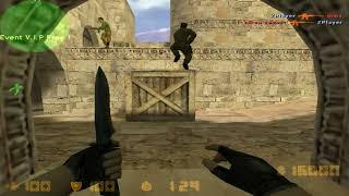 3x Knife by Drakosha__PingWin de_dust 2 / Counter-Strike 1.6