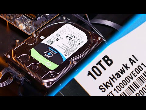 10 ТЕРАБАЙТ С ИИ! Обзор HDD Seagate SkyHawk AI 10TB  |  Root Nation