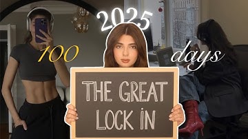 The Great Lock-In 2025 Is HERE (100 Days to Lock In & Reset) | Get Focused | Let Me Show You How
