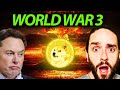 Ww3 bad news for crypto sell  dogecoin elonmusk crypto