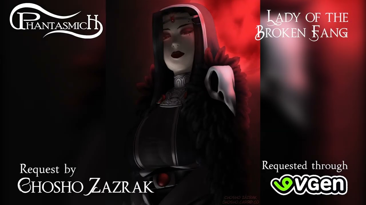 Lady of the Broken Fang | Commissioned by Chosho Zazrak through VGen | Phantasmich #vgencomm