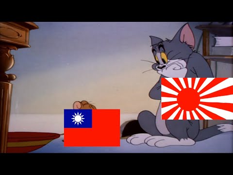china-vs-japan-tom-and-jerry-ww2-meme-2-中國vs日本-抗日長沙會戰-猫和老鼠搞笑版