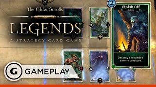 Full Match Gameplay - The Elder Scrolls: Legends screenshot 2