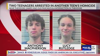 Two teens arrested in another teen's homicide