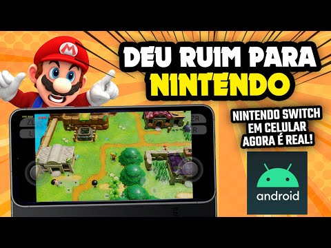 Emulador de Nintendo Switch para celulares Android roda jogos como