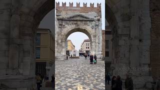 Arco Di Augusto In Rimini Italy  romanempire