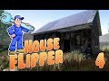 House Flipper  - СГОРЕВШИЙ и затопленный дома! Ремонт Прохождение хаус флиппер серия 4 Стрим