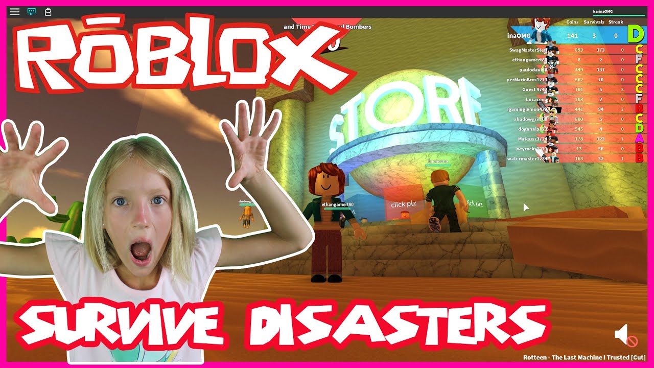 Survive The Disasters 2 Roblox Youtube - pat and jen survive the disasters roblox