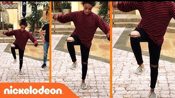 Game Shakers & Knight Squad Cast Do the Invisible Box 📦 Challenge!  | Nick