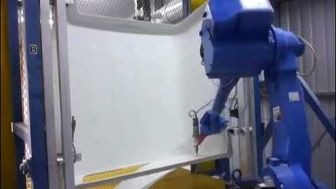 Trimming Robot - Robbie in action