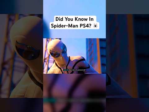 ? Did You Know In SPIDER-MAN PS4 This Scene Changes? #spiderman