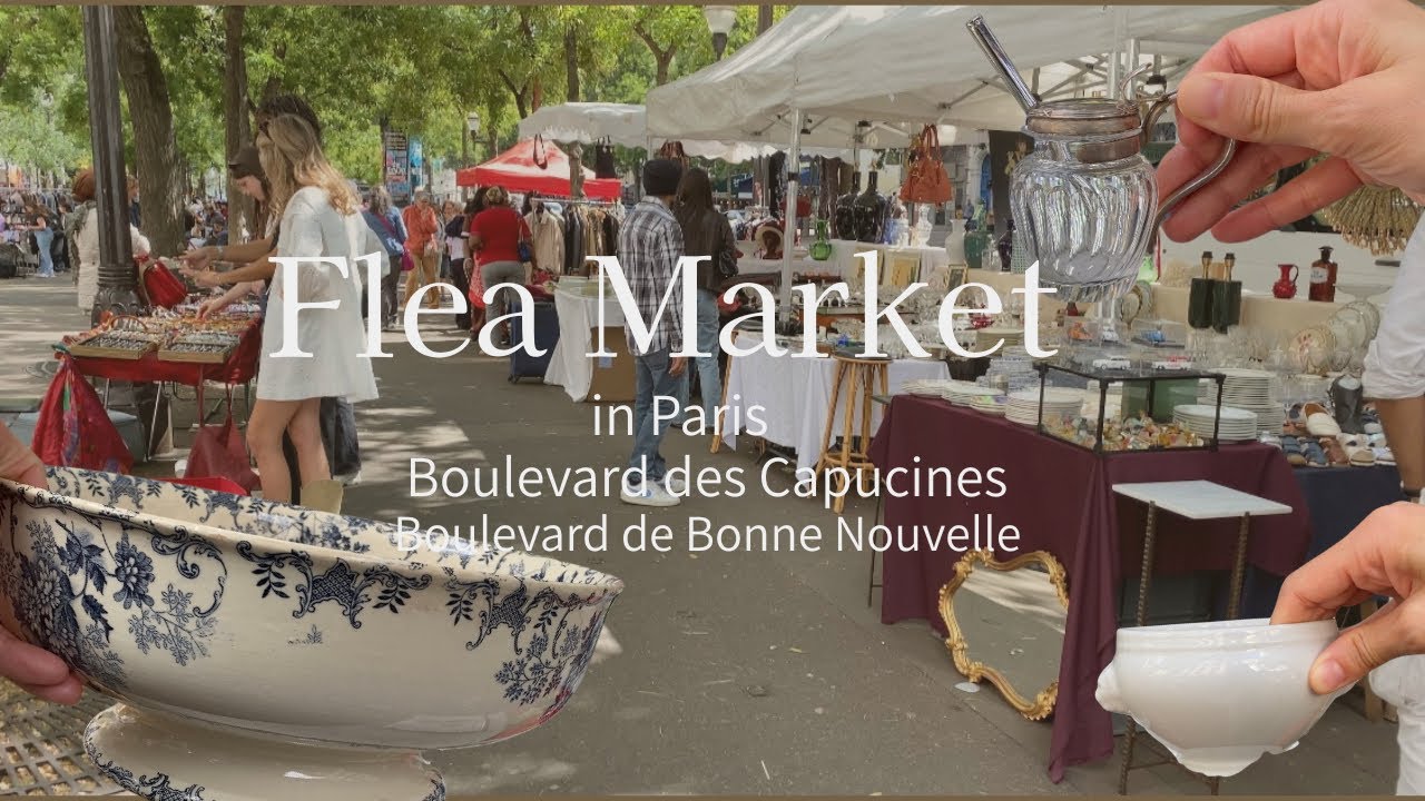 蚤の市/開始30秒で買いたいものがみつかりました。 - YouTube