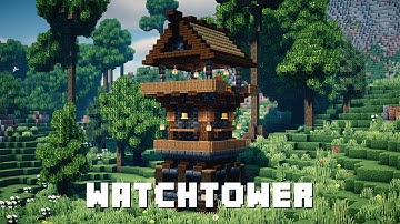 Minecraft: How To Build a Medieval Watchtower