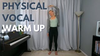 Quick Physical & Vocal Warm Up | Stretch, move and release the whole body before singing 🗣️🧘🏼‍♀️💙