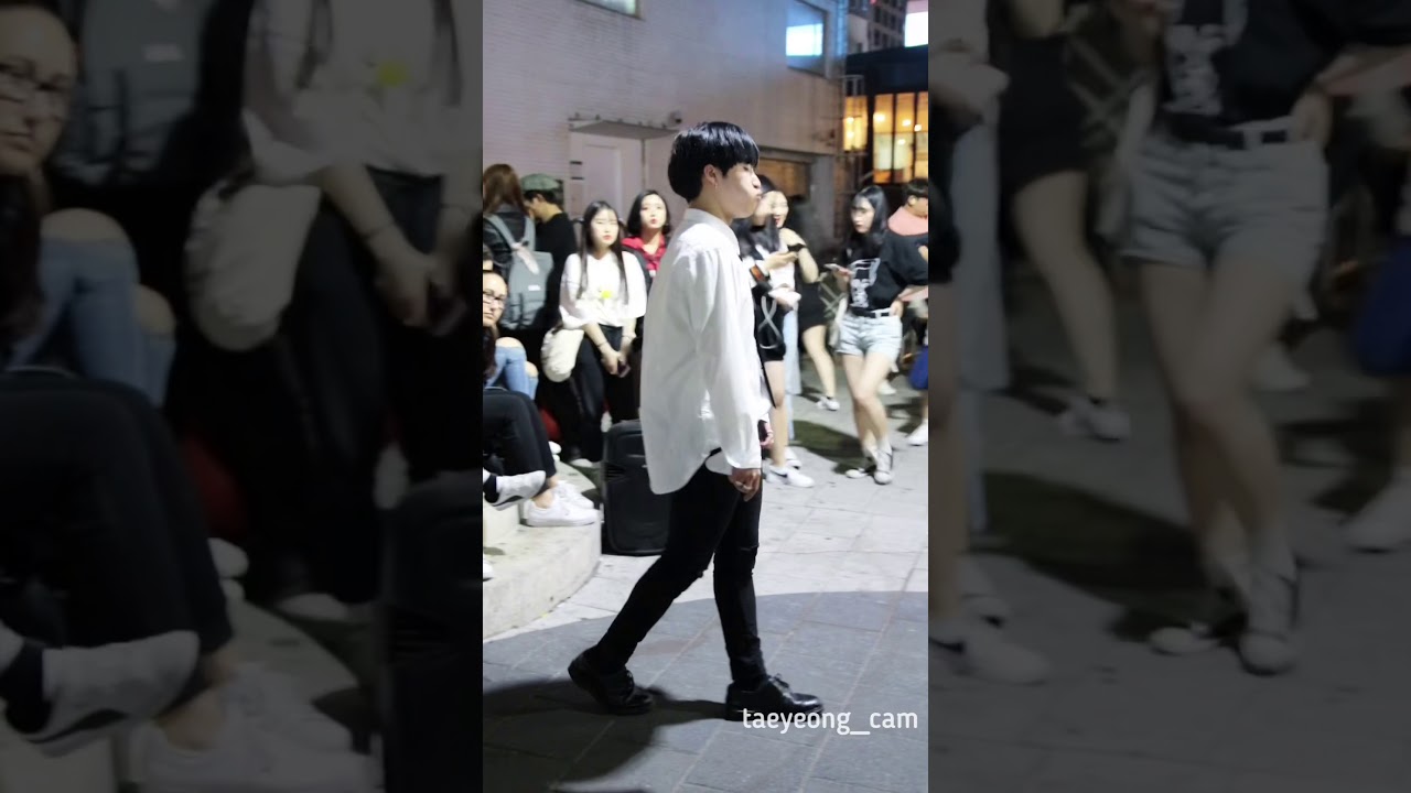 180508 이태영 taeyeong 홍대공연 / seventeen (세븐틴) - 울고싶지않아 3차