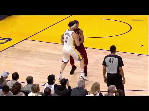 Klay Thompson's First Points Back From Injury