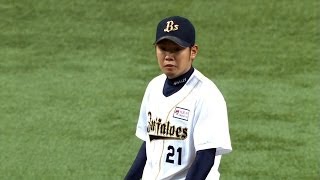 2014.04.15 Bs3-1F オリックス10勝一番乗り!西が22回連続無失点で3連勝