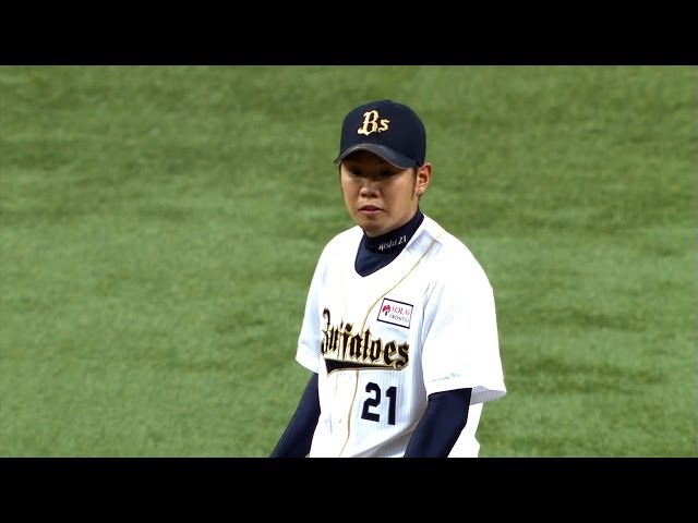 2014.04.15 Bs3-1F オリックス10勝一番乗り!西が22回連続無失点で3連勝