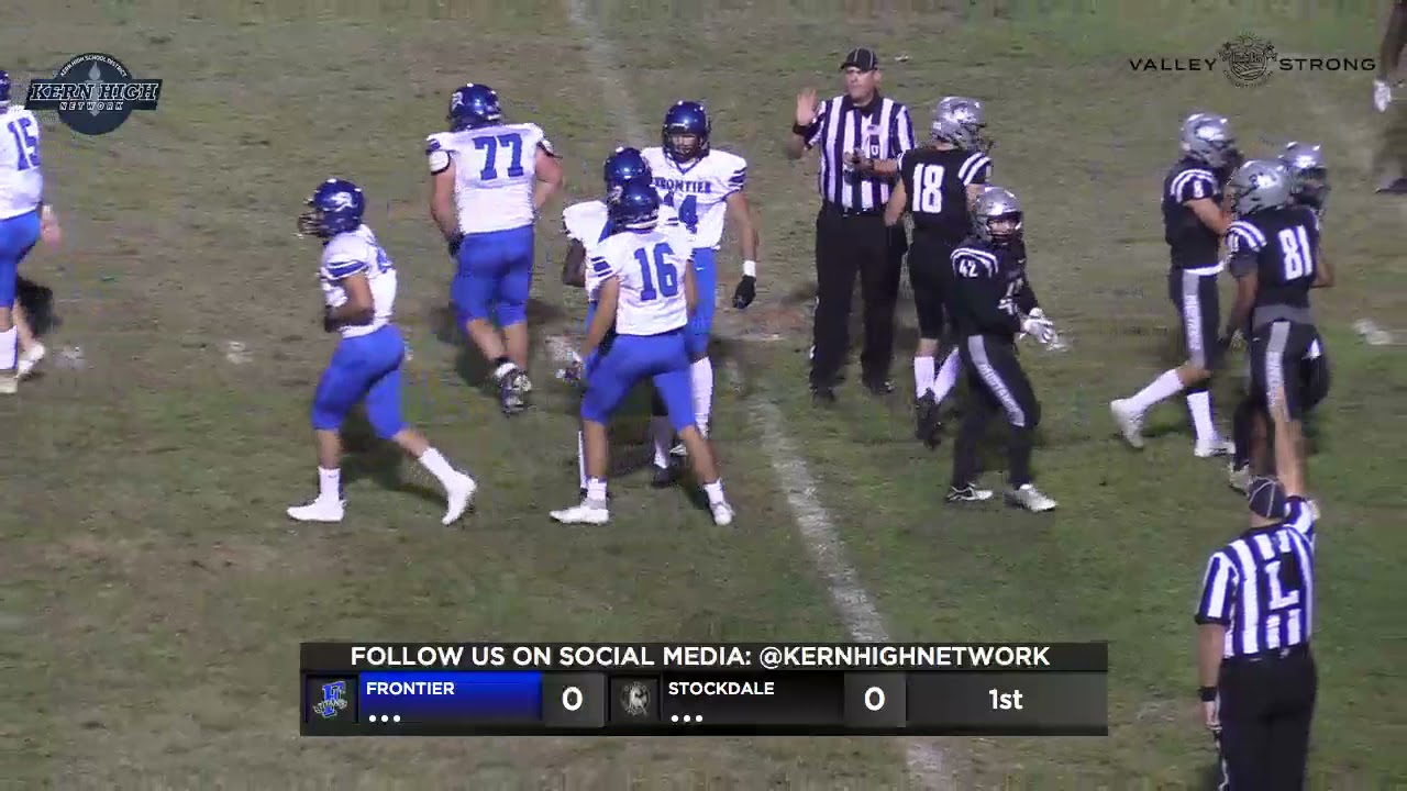 Frontier High School vs Stockdale High School Bakersfield 2021