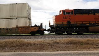 😎 70MPH BNSF Intermodal Blasting into Mazon, IL!! 😉🎯