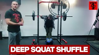 Deep Squat Shuffle Assessment