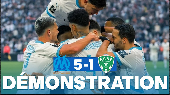 🔥 L'OM écrase Saint-Étienne (5-1) ! Gouiri masterclass, Rabiot encore buteur, Dedic décisif