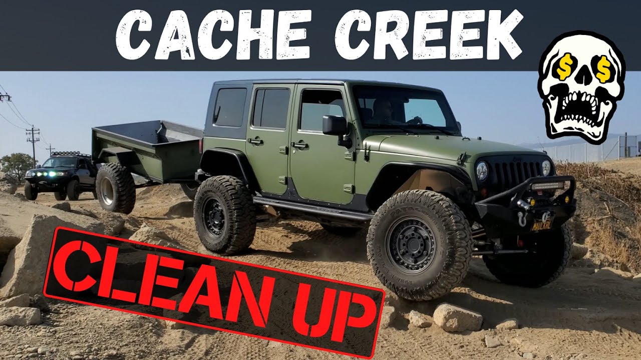 Local Clubs Help Keep Trail Open: Cache Creek Clean-Up