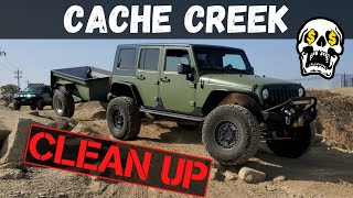 Local Clubs Help Keep Trail Open Cache Creek Clean-Up