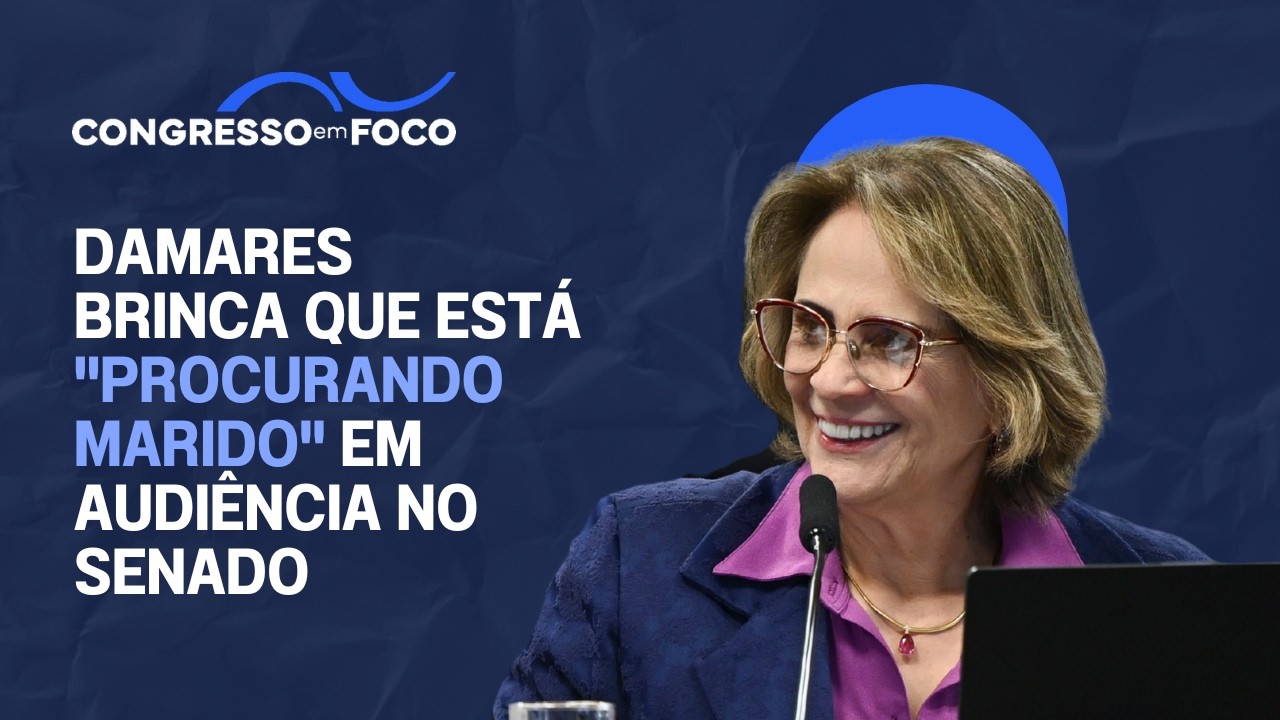 Damares brinca que está "procurando marido" em audiência no Senado