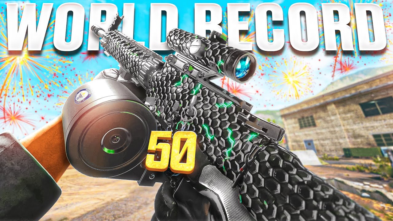 I broke my Record in Warzone by dropping 50 kills with HusKerrs... (Best Keyboard and Mouse Duo)