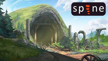 Animating Background in Spine | VFX | Part 2