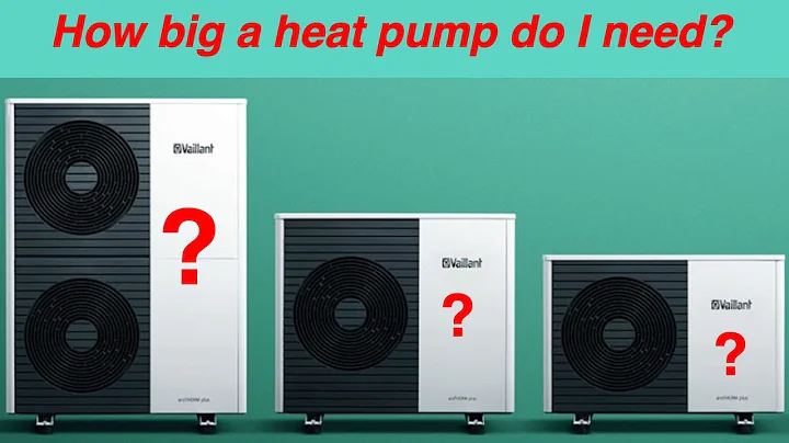 Doğru boyutta bir ısı pompası nasıl seçilir?