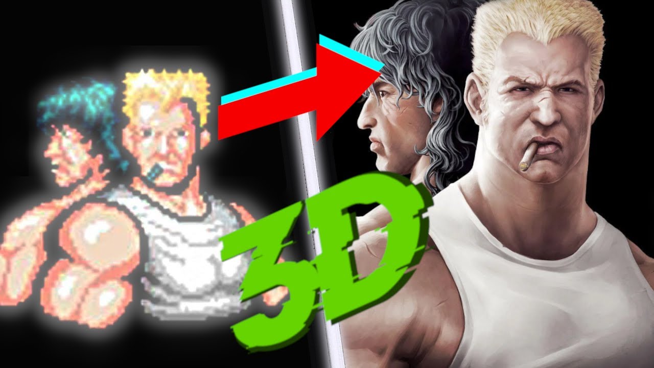 RECREE CONTRA PERO EN 3D