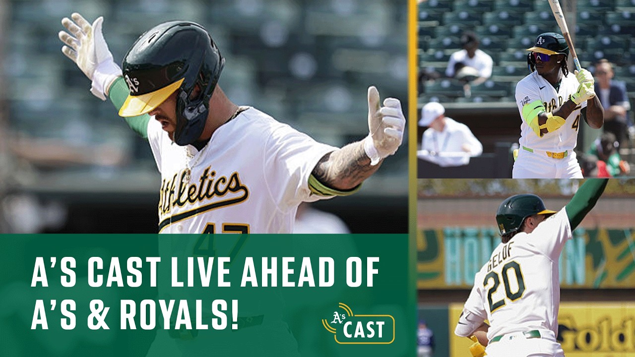 A's Cast Live: Rex Hudler & Bill Moriarity Join Towny! | A's vs. Royals Preview