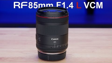The Canon RF85mm F1.4 L VCM Lens