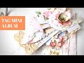 Tag Mini Album / Tag Album Scrapbook Tutorial SCRAPBOOKING - Scrapook Tutorial | Iralamija