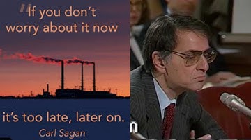 Carl Sagan | Climate Change | Senate Hearing 1985 | US Congress