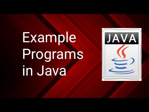Example Programs in Java || Full details || Class 26 || Java Tutorial ...