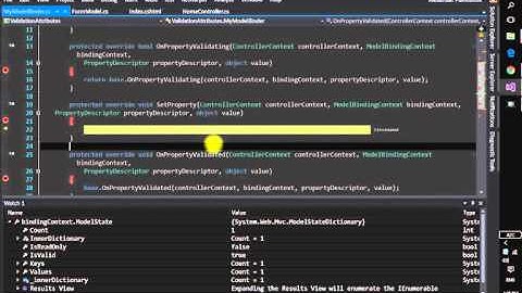 Валидация данных в ASP.NET MVC Часть #3 ModelBinding