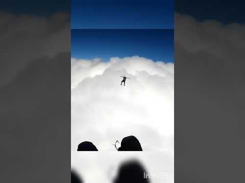 Sit Flying Through Clouds at Skydive Ramblers